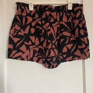a new day Black and Brown High Waist Women's Shorts